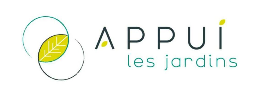 LOGO APPUI LES JARDINS - APPUI TRAVAILLONS ENSEMBLE - 86130 SAINT-GEORGES-LES-BAILLARGEAUX - CHANTIER D'INSERTION - PRODUCTION ET VENTE DE LEGUMES DE SAISON, PETITS FRUITS, PLANTS DE FLEURS ET LEGUMES - ACCOMPAGNEMENT - APPUI86 - APPUI 86